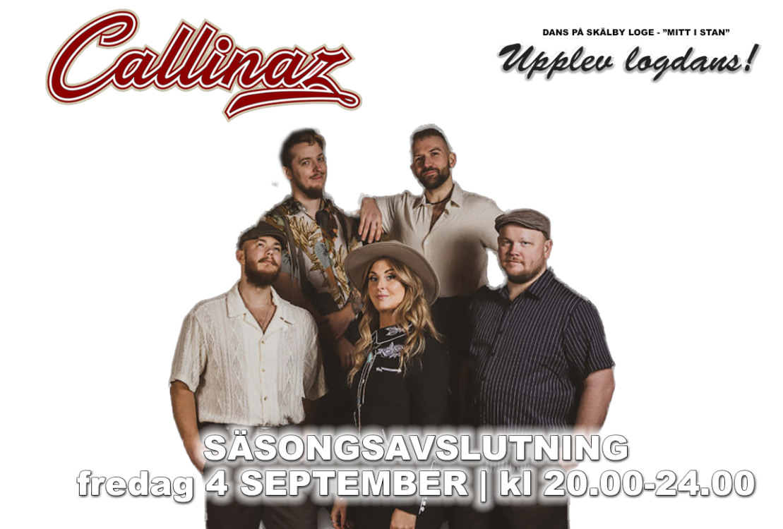 Säsongsavslutning med Callinaz 4 september